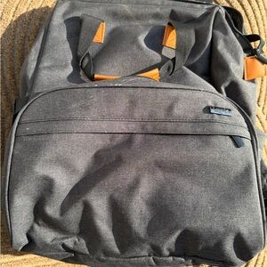 Lux Charcoal Backpack with Ebony Accents